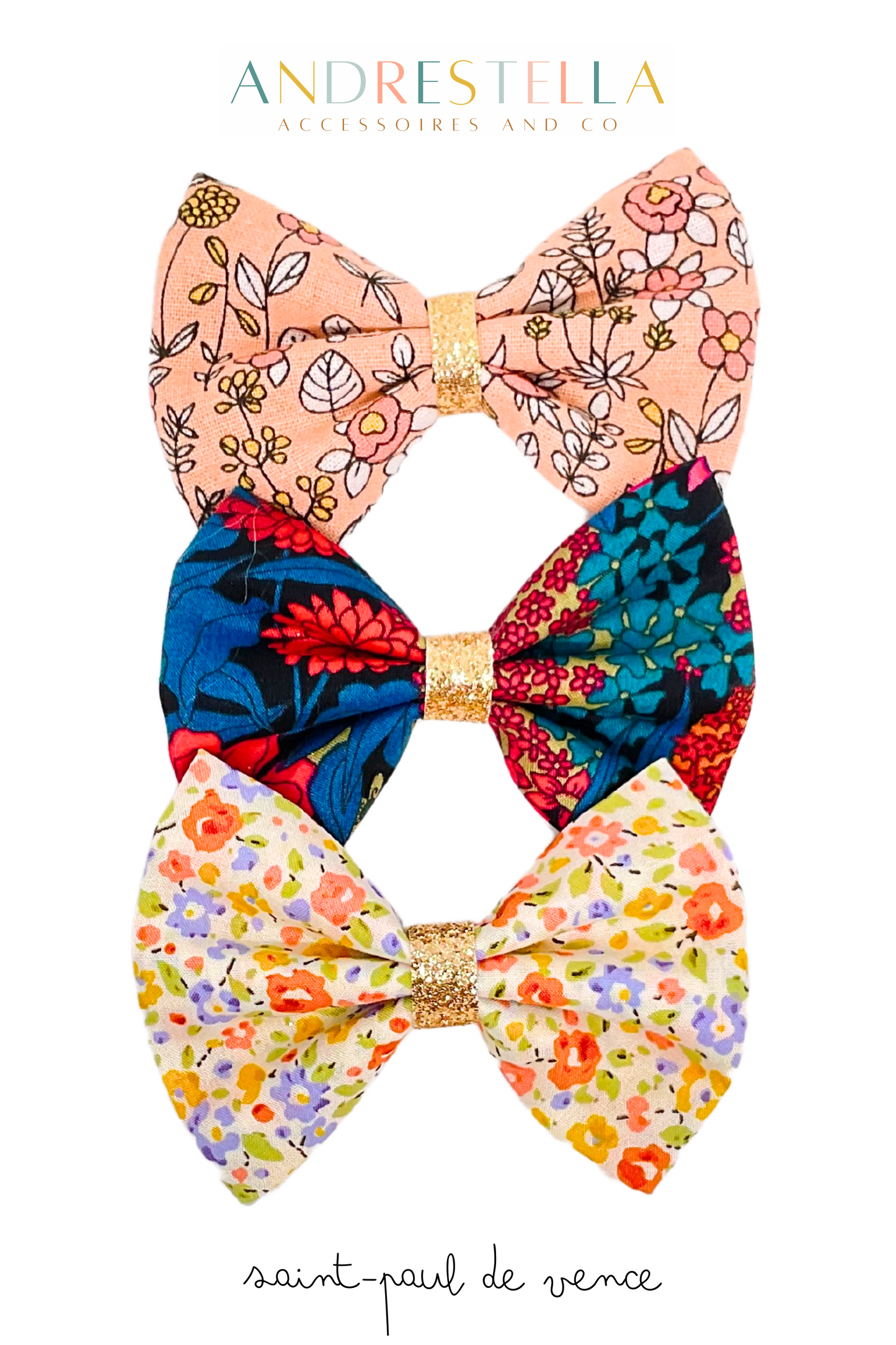 LOT DE 3 BARRETTES SWEETY