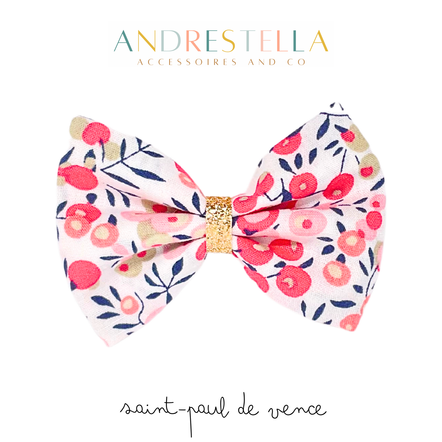 BARRETTE LIBERTY PINK