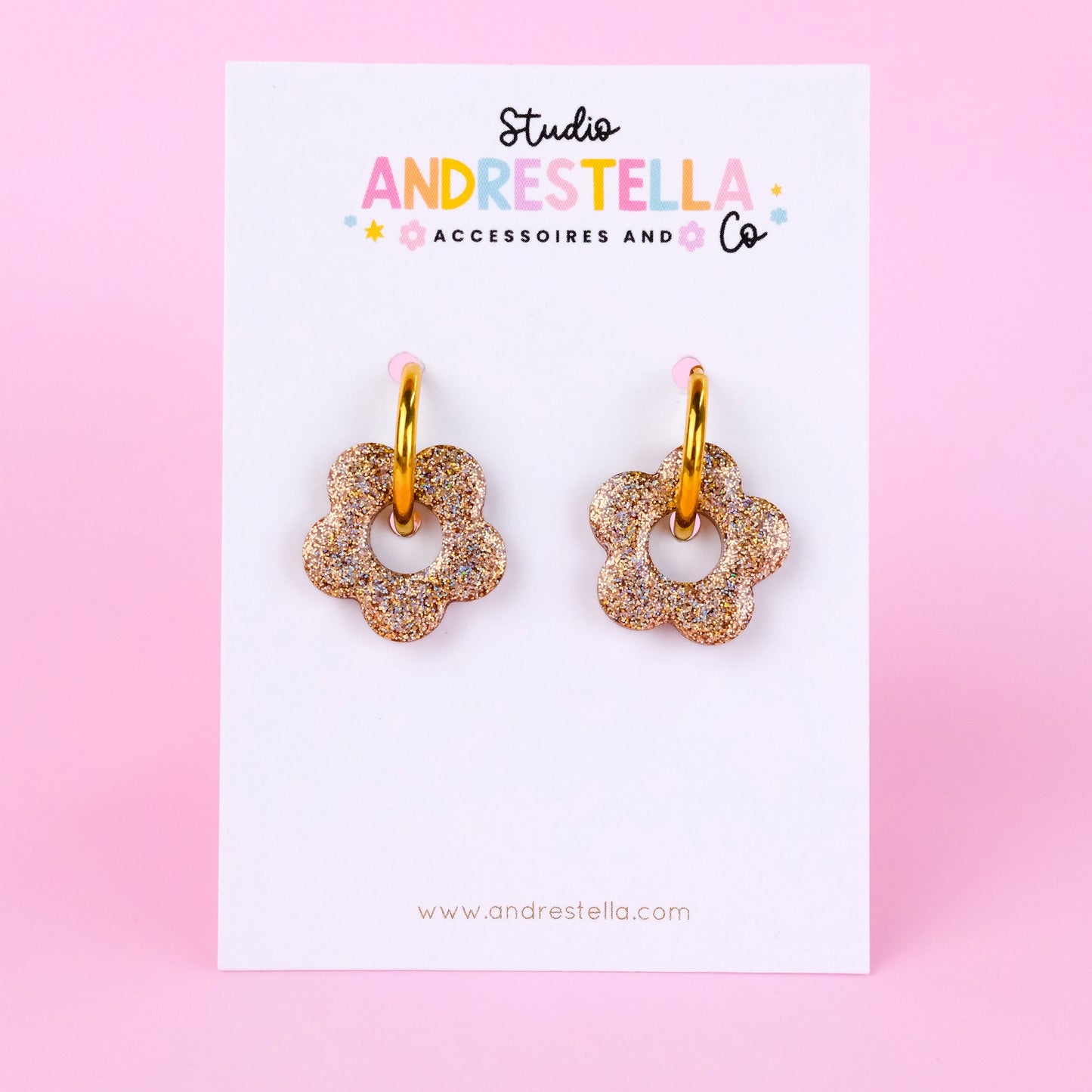 PAMPILLES FLEUR OR HOLO