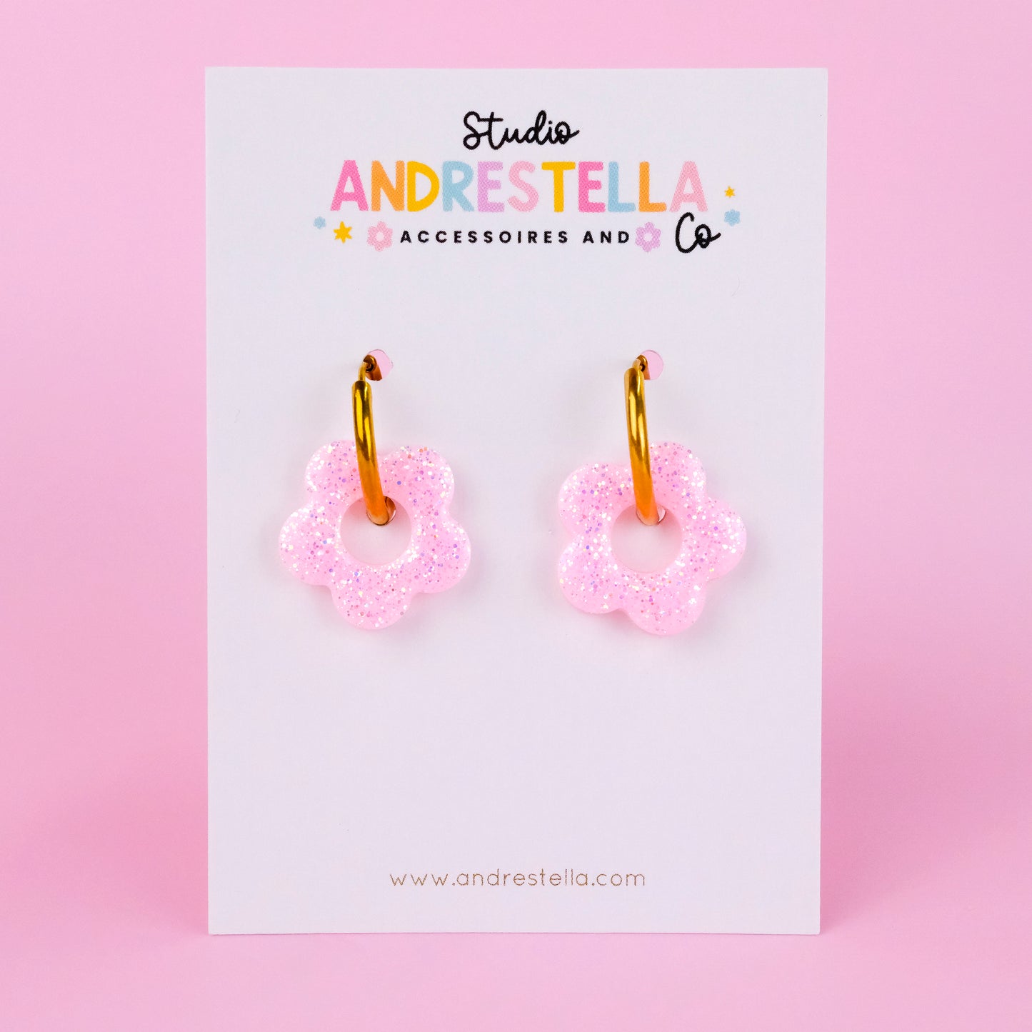 PAMPILLES FLEUR ROSE POUDRE