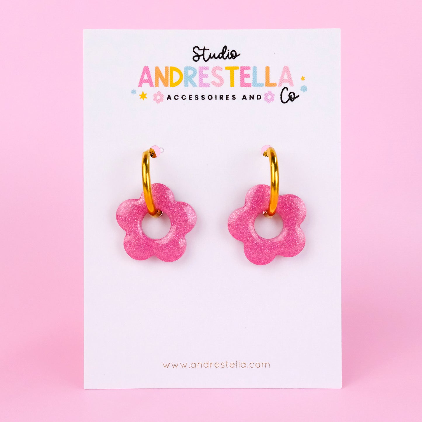 PAMPILLES FLEUR ROSE FUSHIA