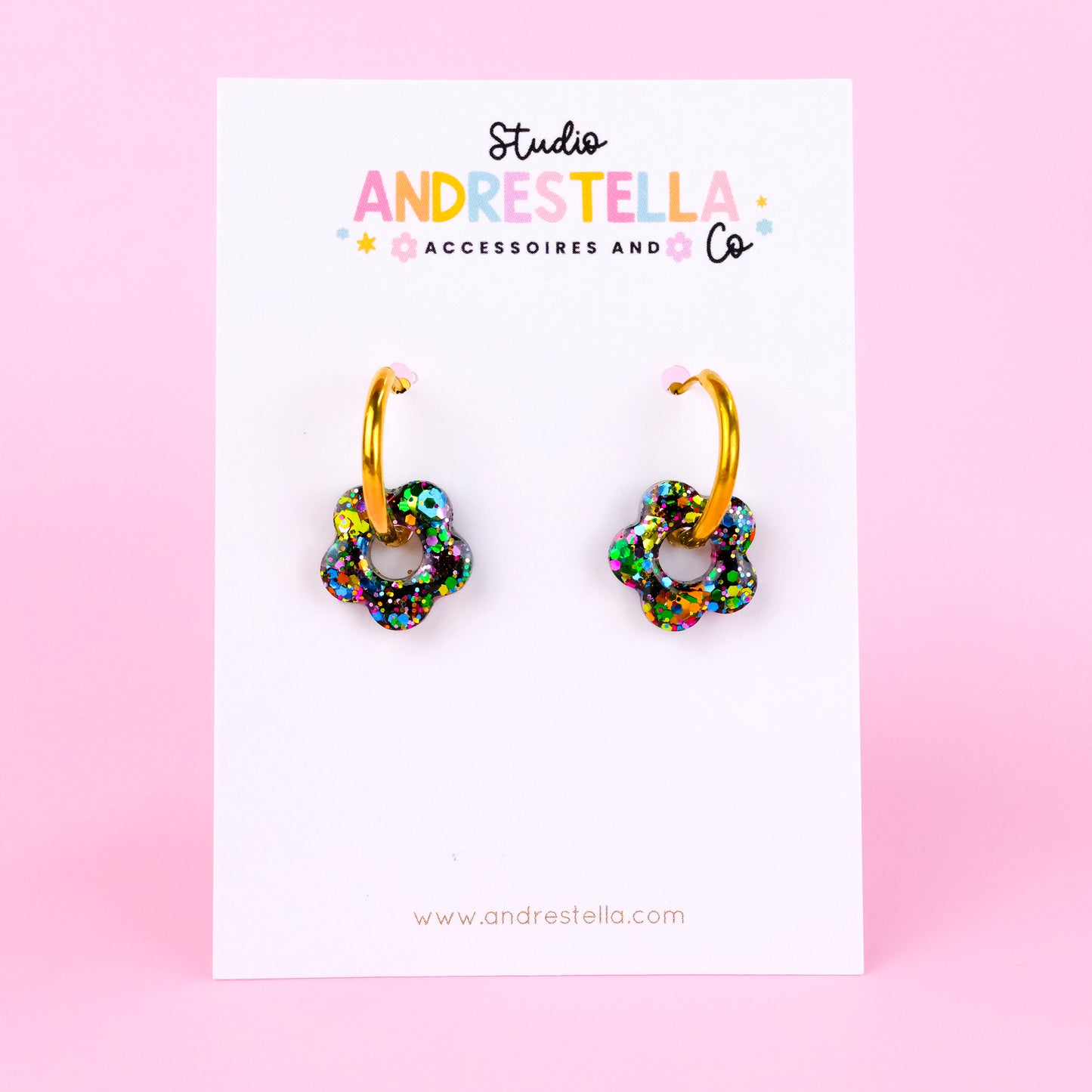 PAMPILLES MINI FLEUR MULTICOLORE