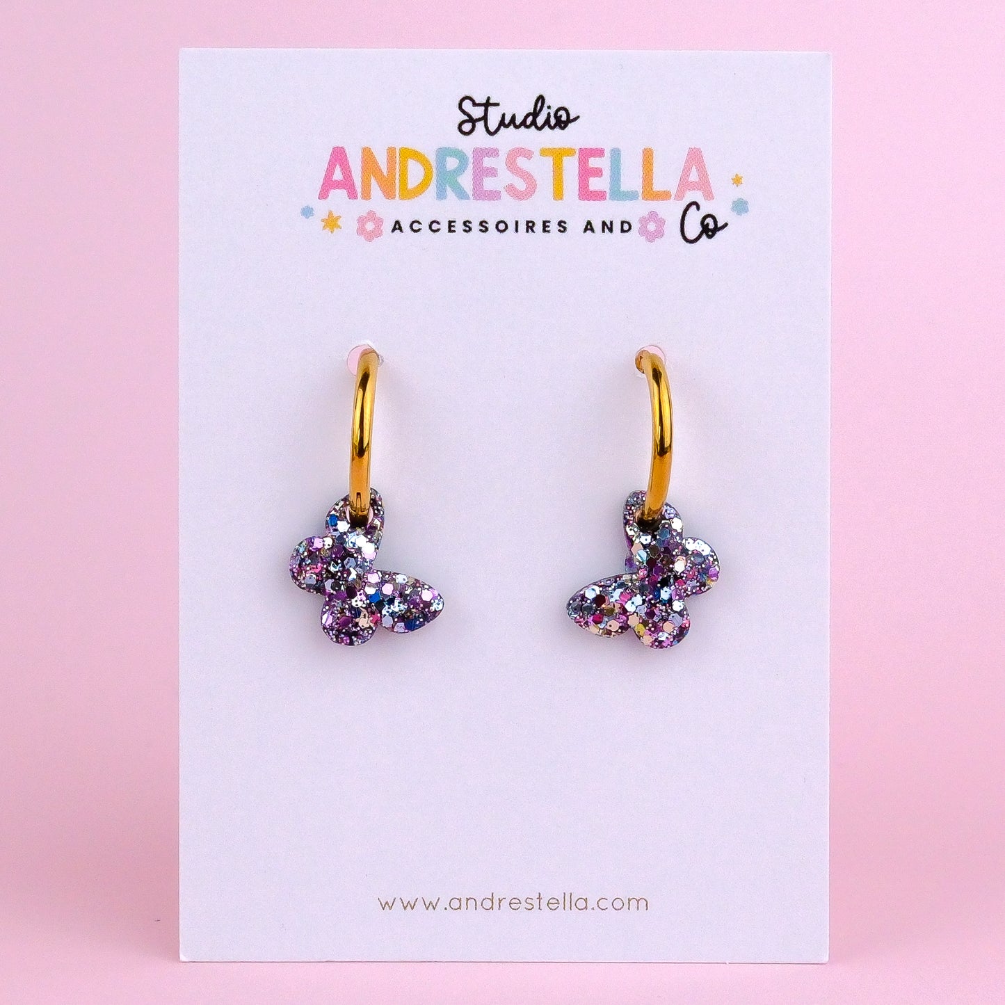PAMPILLES MINI PAPILLON AMETHYSTE