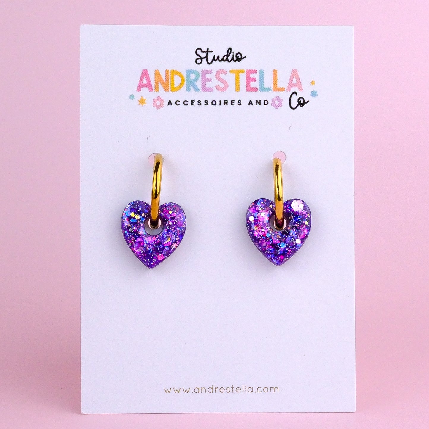 PAMPILLES CŒUR VIOLETTA