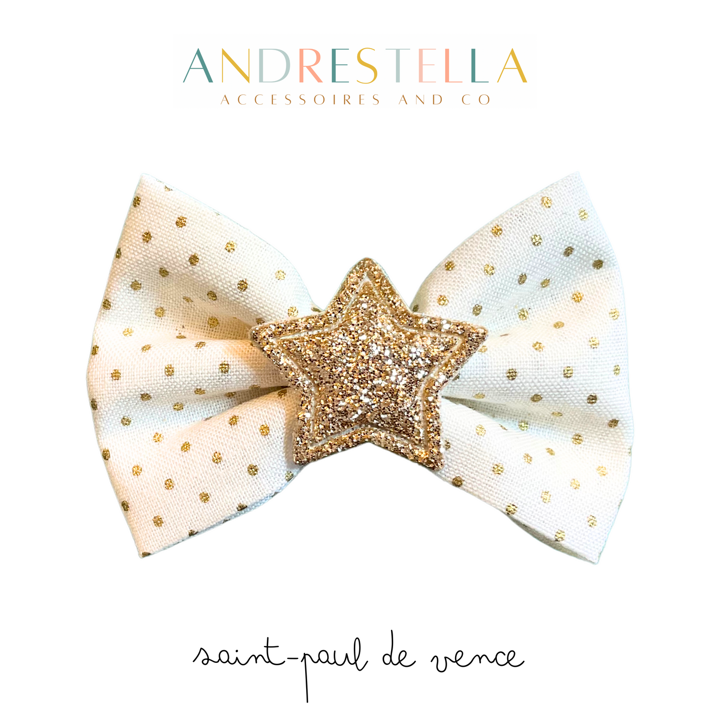 BARRETTE STARS POIS