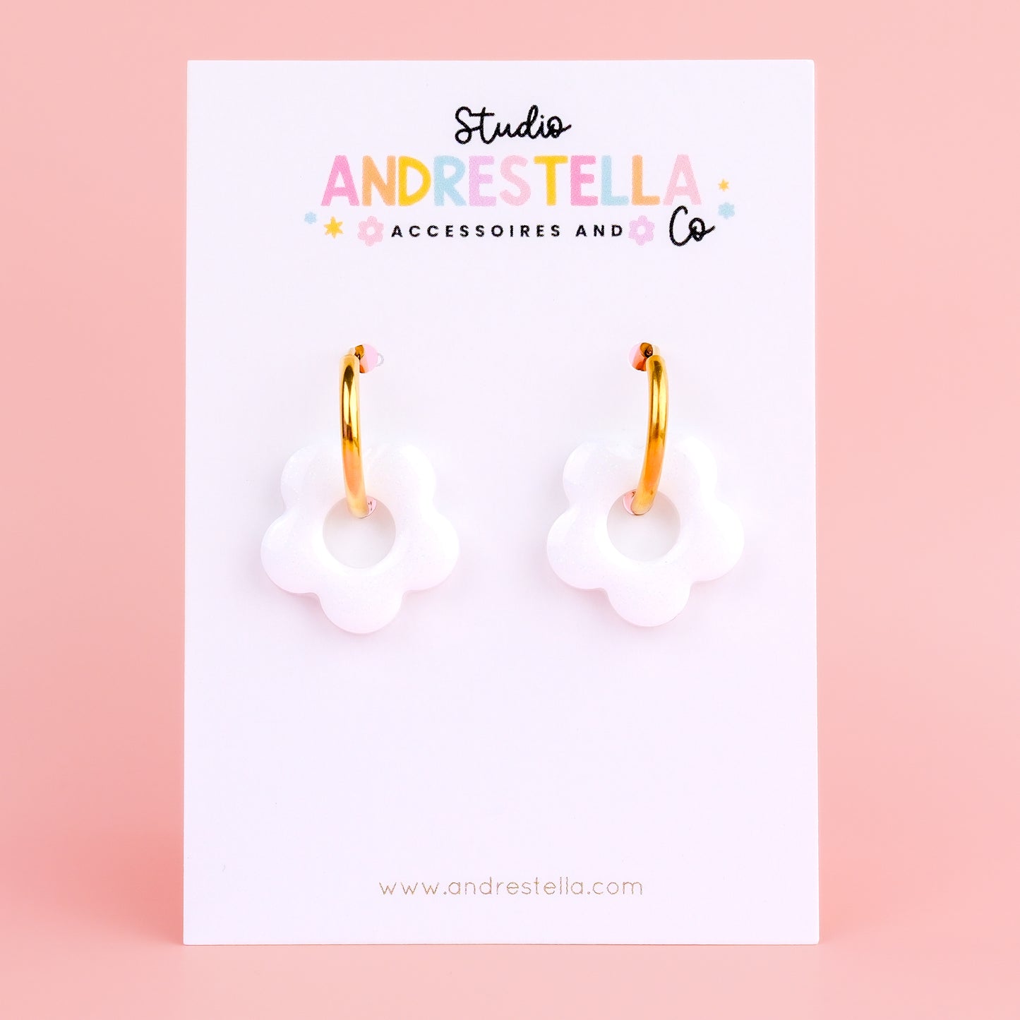 PAMPILLES FLEUR BLANC