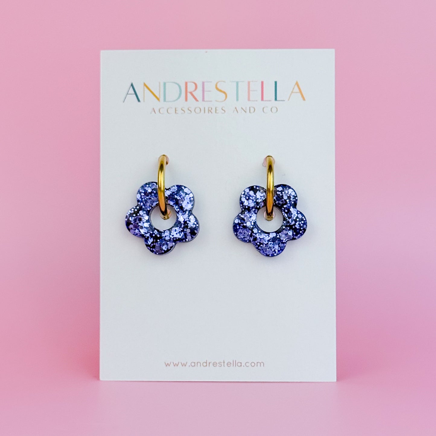 PAMPILLES FLEUR BLUE NAVY