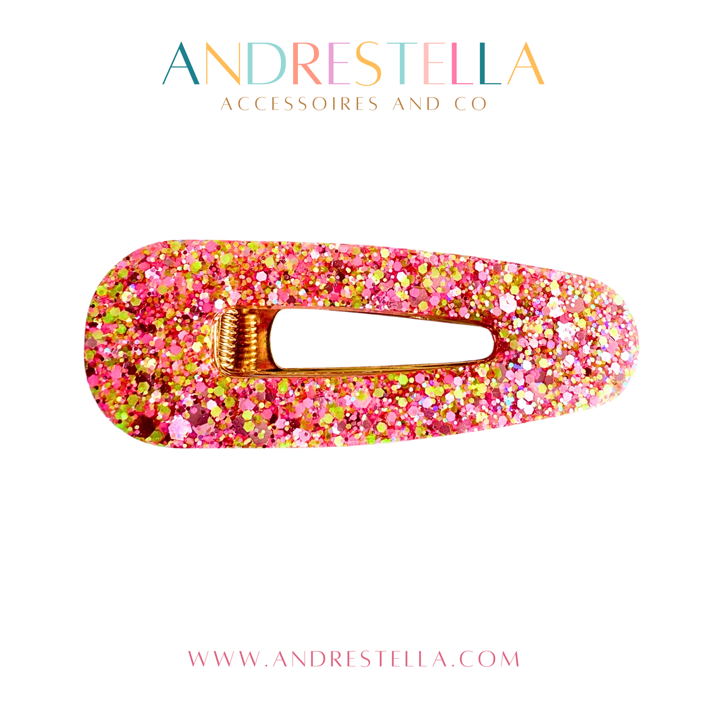 BARRETTE RÉSINE GLOW UP