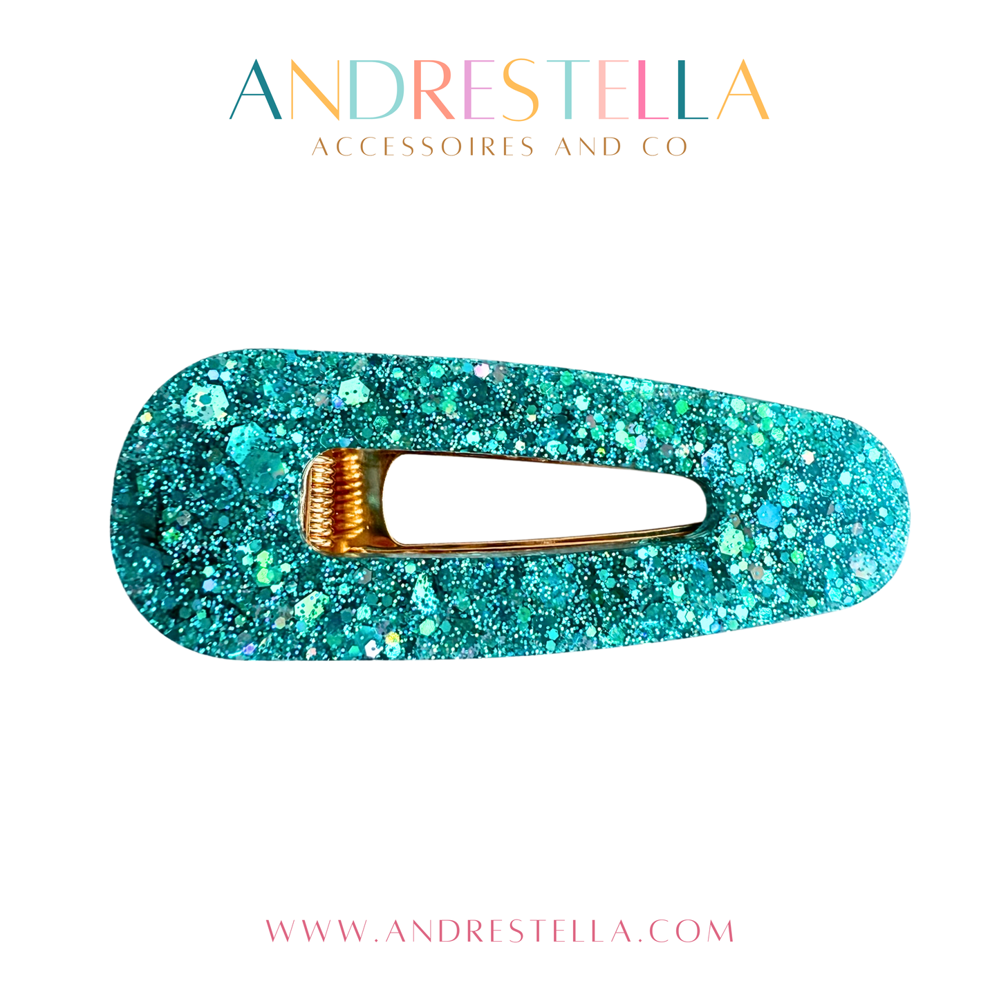 BARRETTE RÉSINE MERMAID