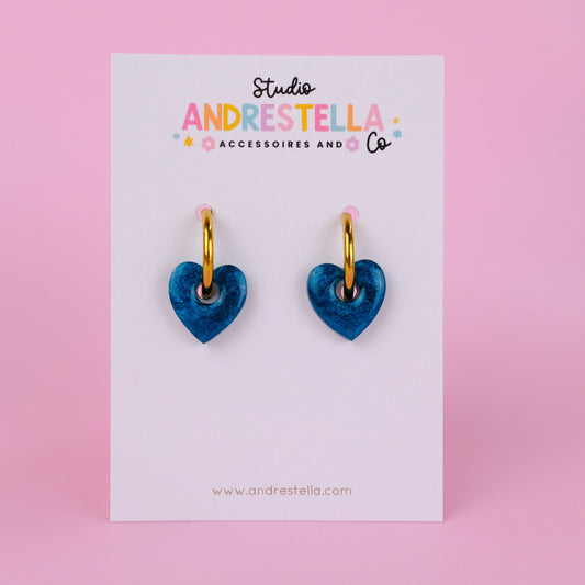 PAMPILLES CŒUR TURQUOISE