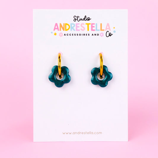 PAMPILLES MINI FLEUR VERT FORET