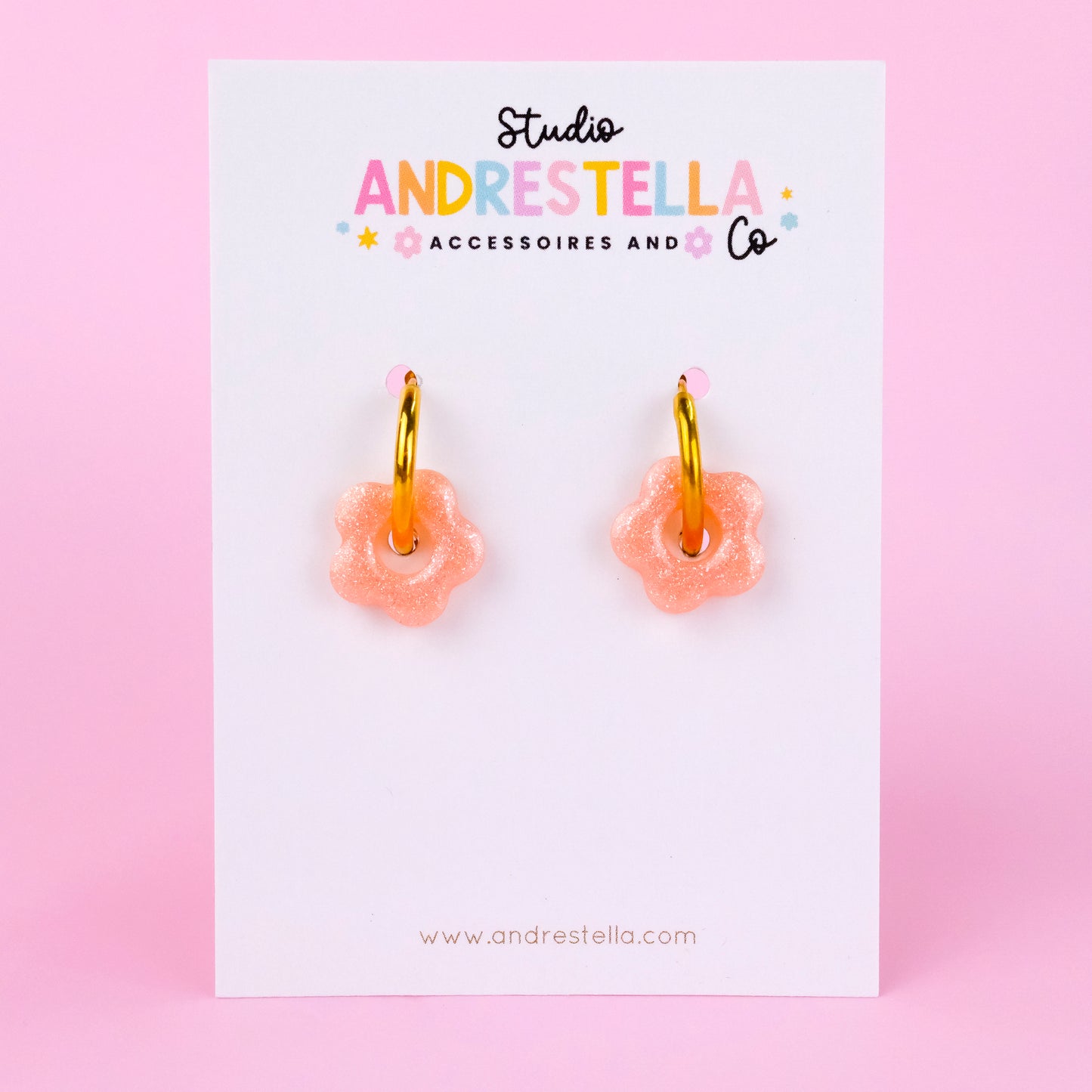 PAMPILLES MINI FLEUR PECHE