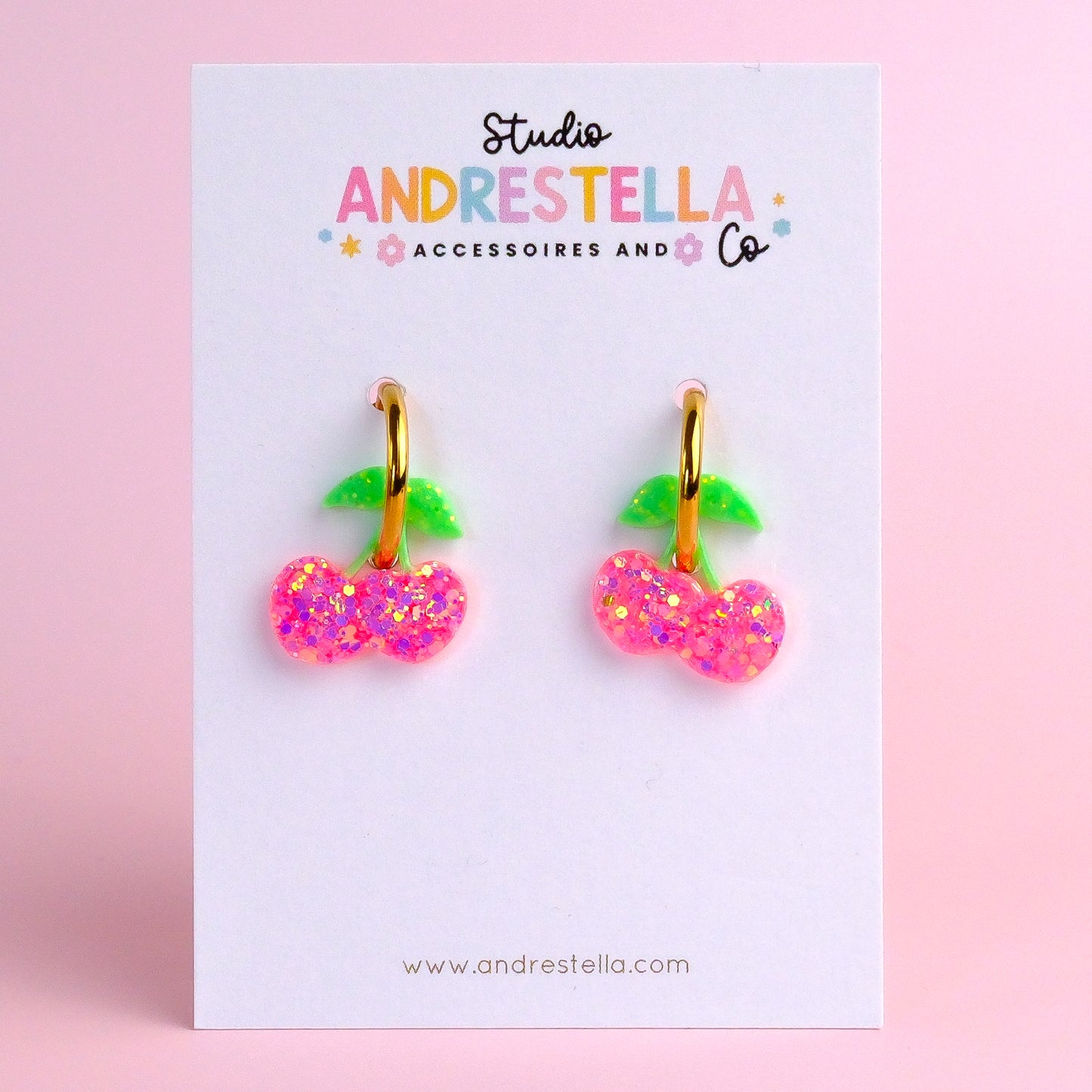 PAMPILLES CERISES ROSE PEPS