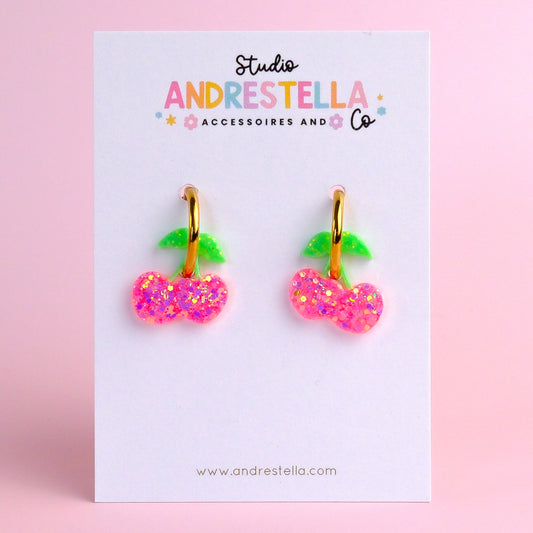 PAMPILLES CERISES ROSE PEPS