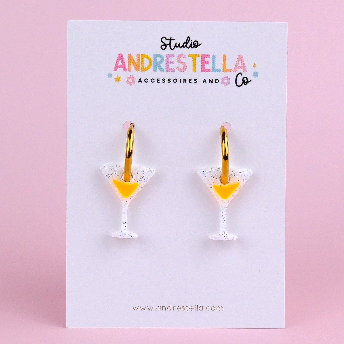 PAMPILLES VERRE A COCKTAIL ORANGE