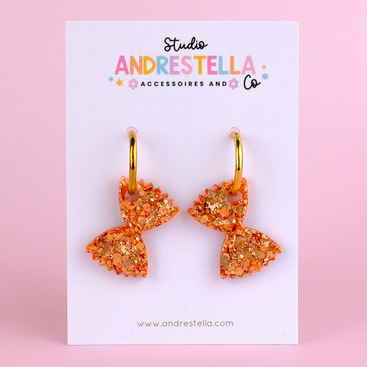 PAMPILLES FARFALLE CUIVRE ORANGE