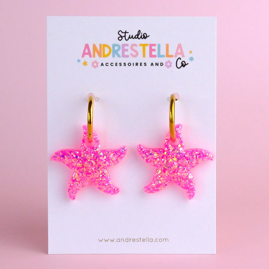 PAMPILLES ETOILE DE MER FRAMBOISE