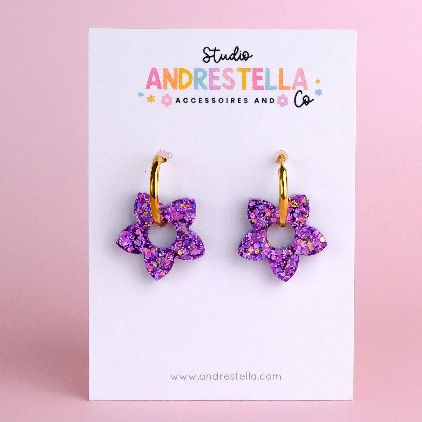 PAMPILLES FLEUR TIARE VIOLET PEPS
