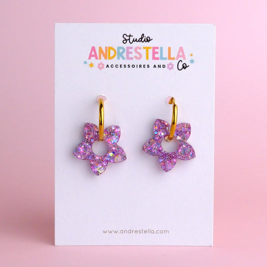 PAMPILLES FLEUR TIARE ROSE VIOLET