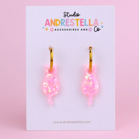 PAMPILLES CHAT ROSE HOLO