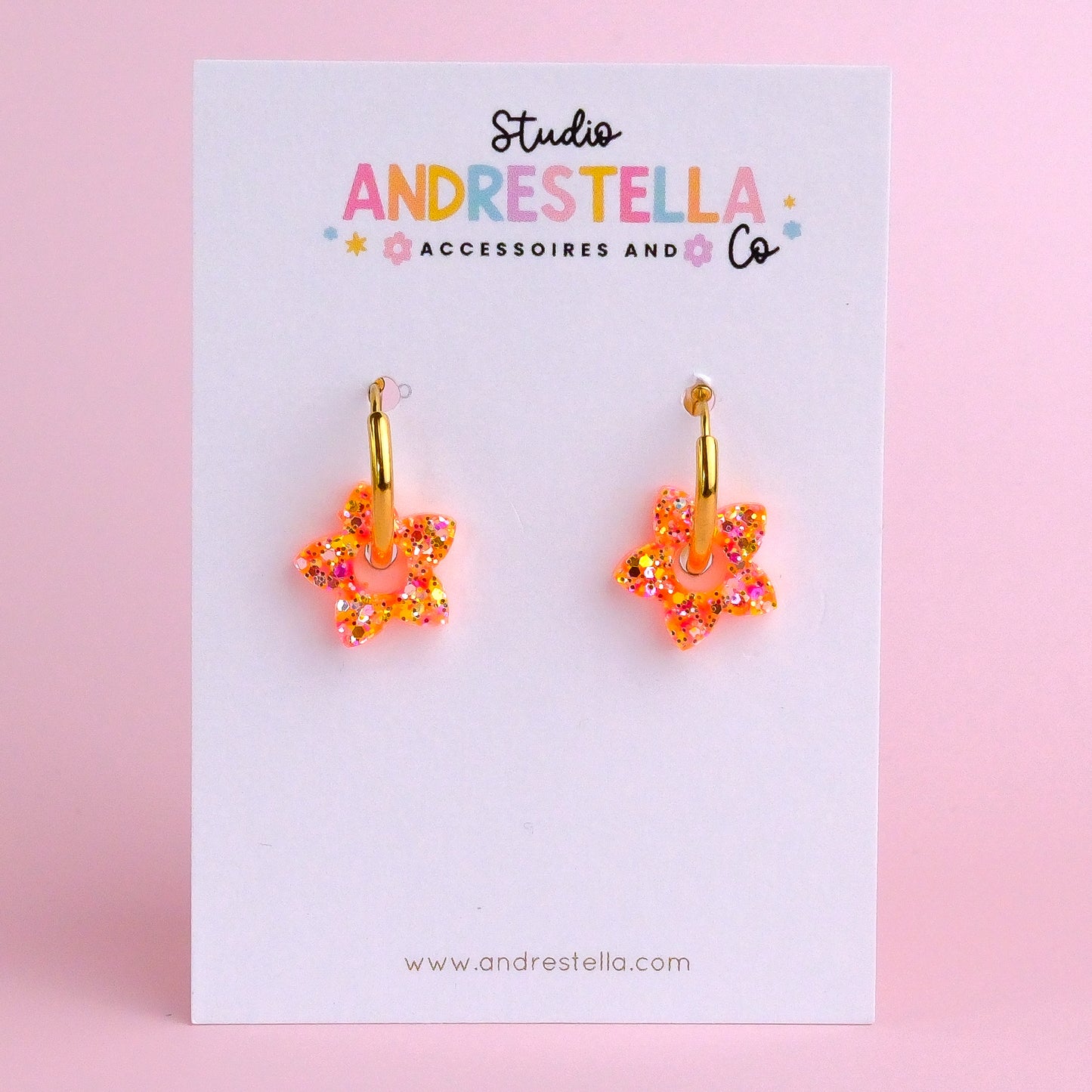 PAMPILLES MINI ETOILE ORANGE PEPS