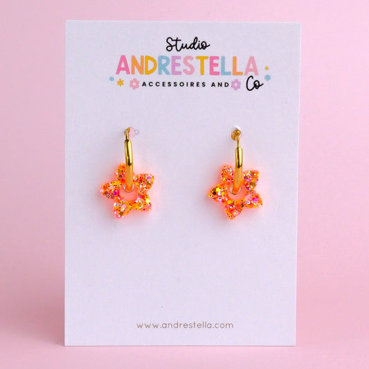 PAMPILLES MINI ETOILE ORANGE PEPS