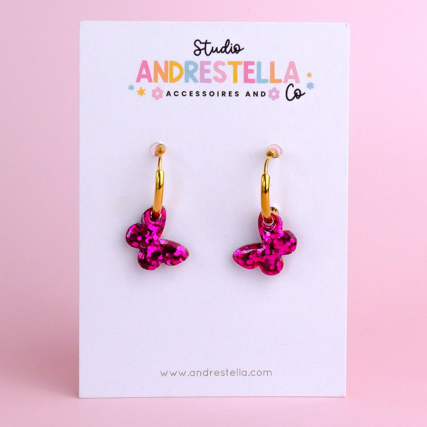 PAMPILLES MINI PAPILLON FUCHSIA