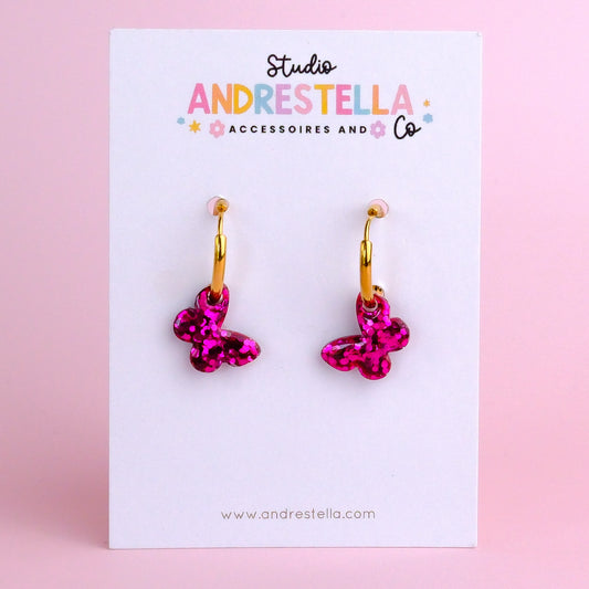 PAMPILLES MINI PAPILLON FUCHSIA
