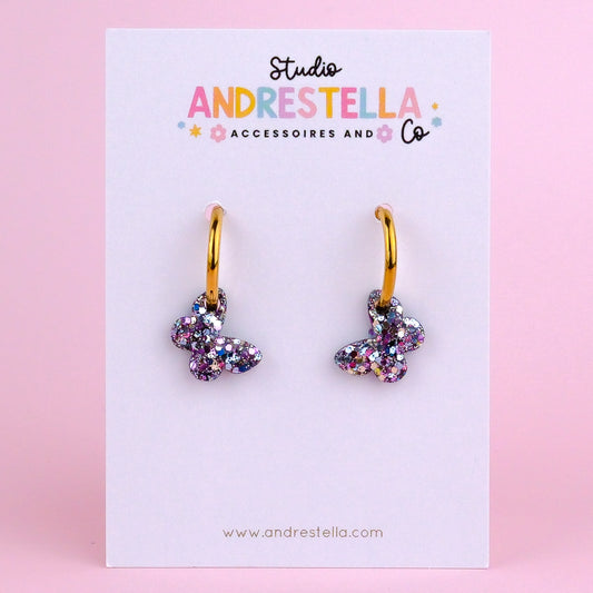 PAMPILLES MINI PAPILLON AMETHYSTE