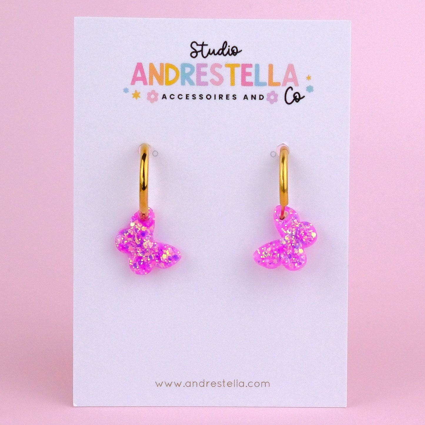 PAMPILLES MINI PAPILLON PINK GLOW