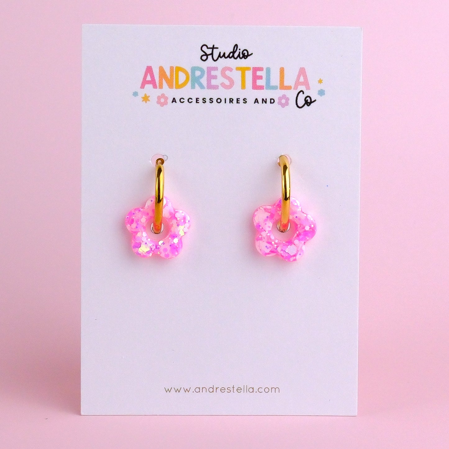 PAMPILLES MINI FLEUR CANDY ROSE