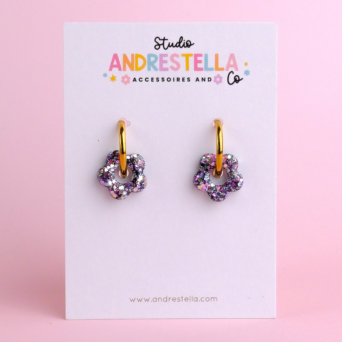 PAMPILLES MINI FLEUR AMETHYSTE