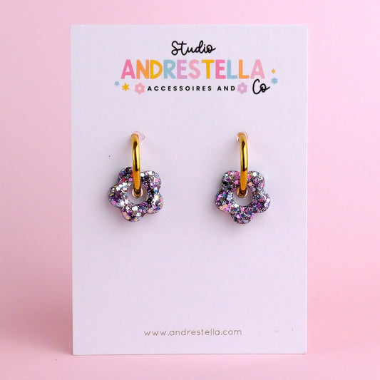 PAMPILLES MINI FLEUR AMETHYSTE