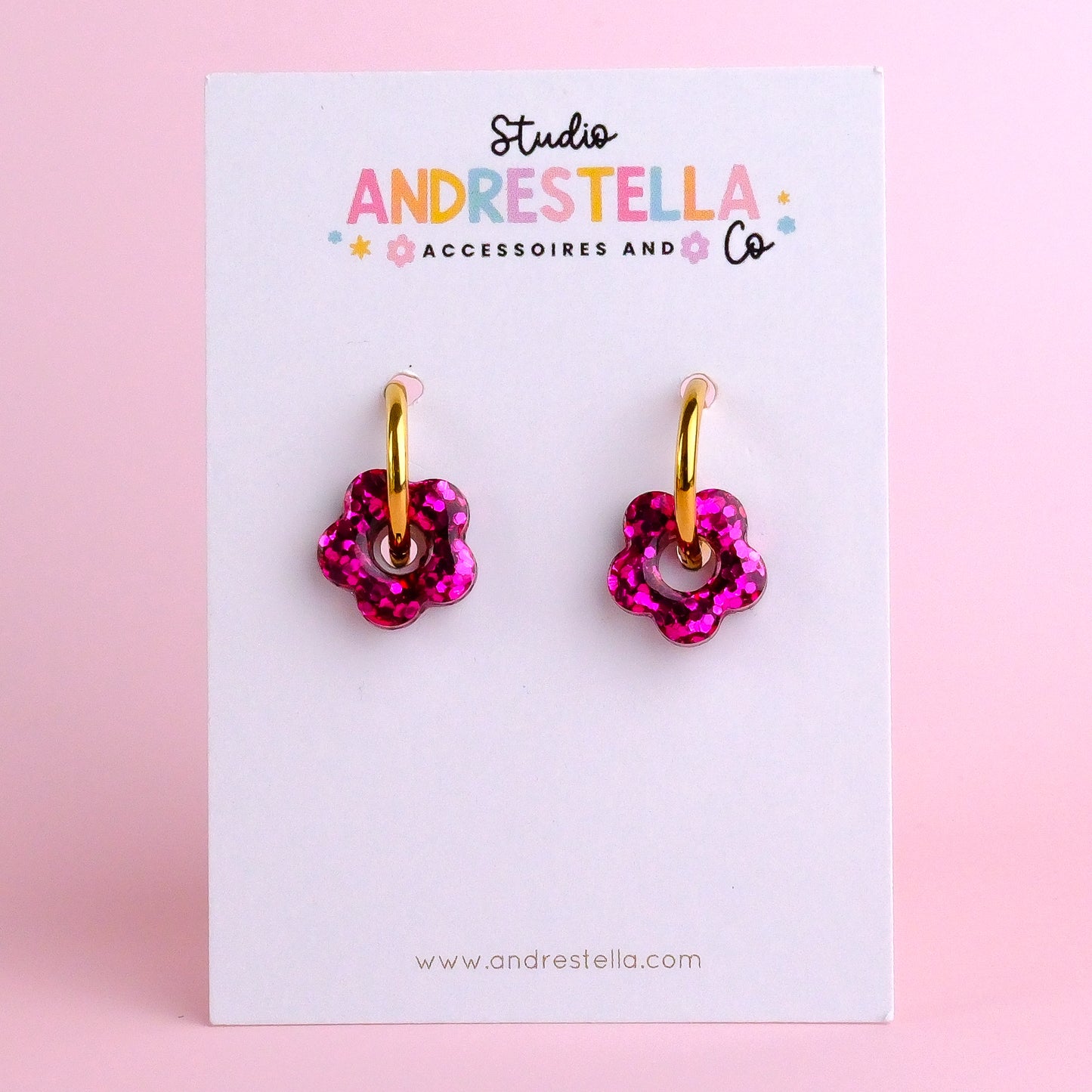 PAMPILLES MINI FLEUR FUCHSIA