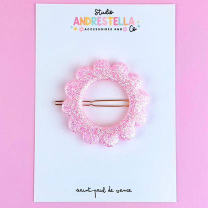 BARRETTE FLEUR SCINTILLANTE BALLERINA