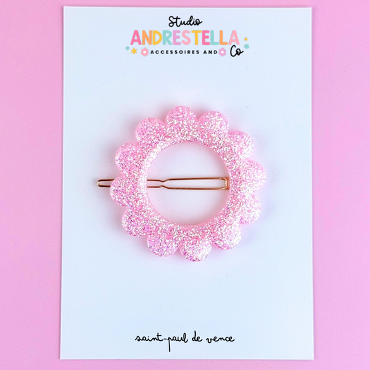BARRETTE FLEUR SCINTILLANTE BALLERINA