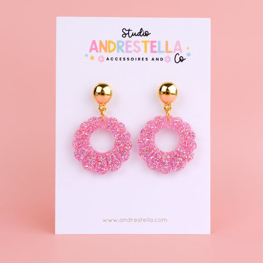 BOUCLES ROSALINE ROSE