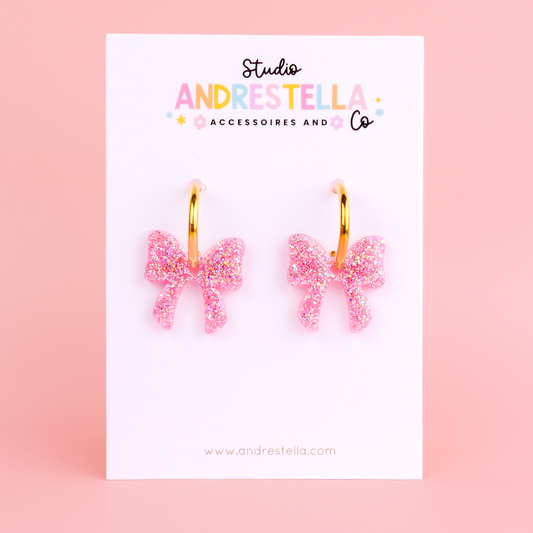 PAMPILLES NOEUD ROSE