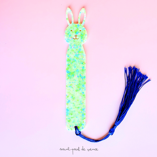 LE MARQUE-PAGE LAPINOU VERT