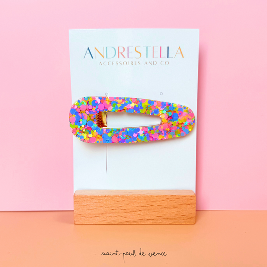 BARRETTE RÉSINE MUTLIPOP