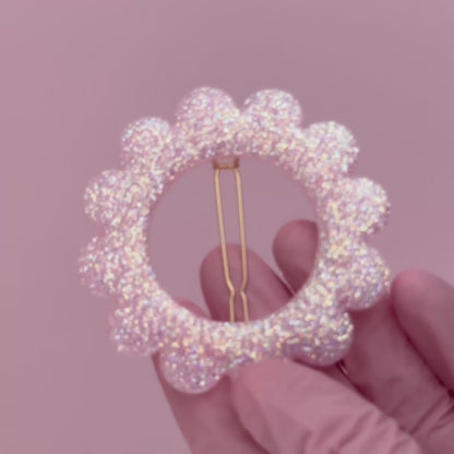BARRETTE FLEUR SCINTILLANTE BALLERINA